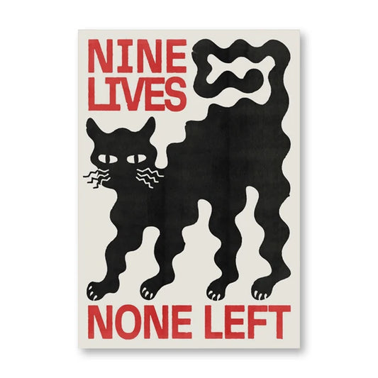 Nine lives none left